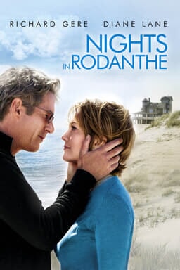 Nights in Rodanthe - Richard Gere and Diane Lane on beach hand on face
