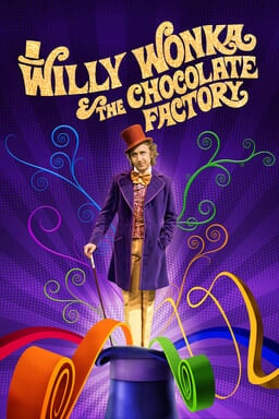 Willy Wonka &amp; The Chocolate Factory - Gene Wilder as Willy Wonka with a purple suit, orange top hat