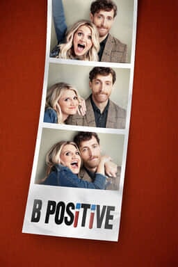 B Positive: Season 1 - Annaleigh Ashford as Gina and Thomas Middleditch as Drew in a photo strip